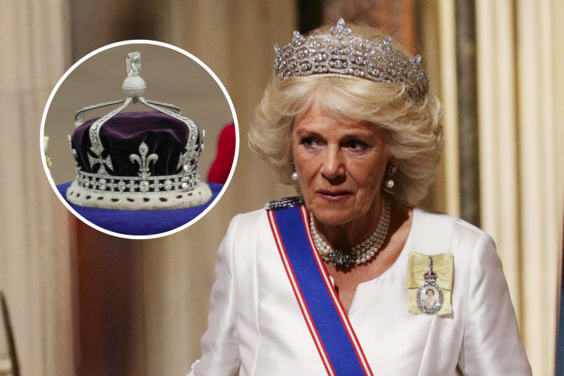 Queen Camilla and Consorts Crown