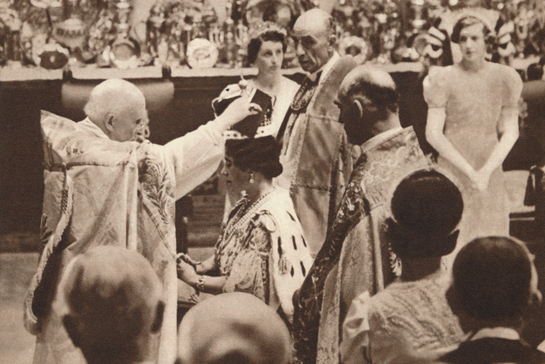 Crowning of Queen Elizabeth