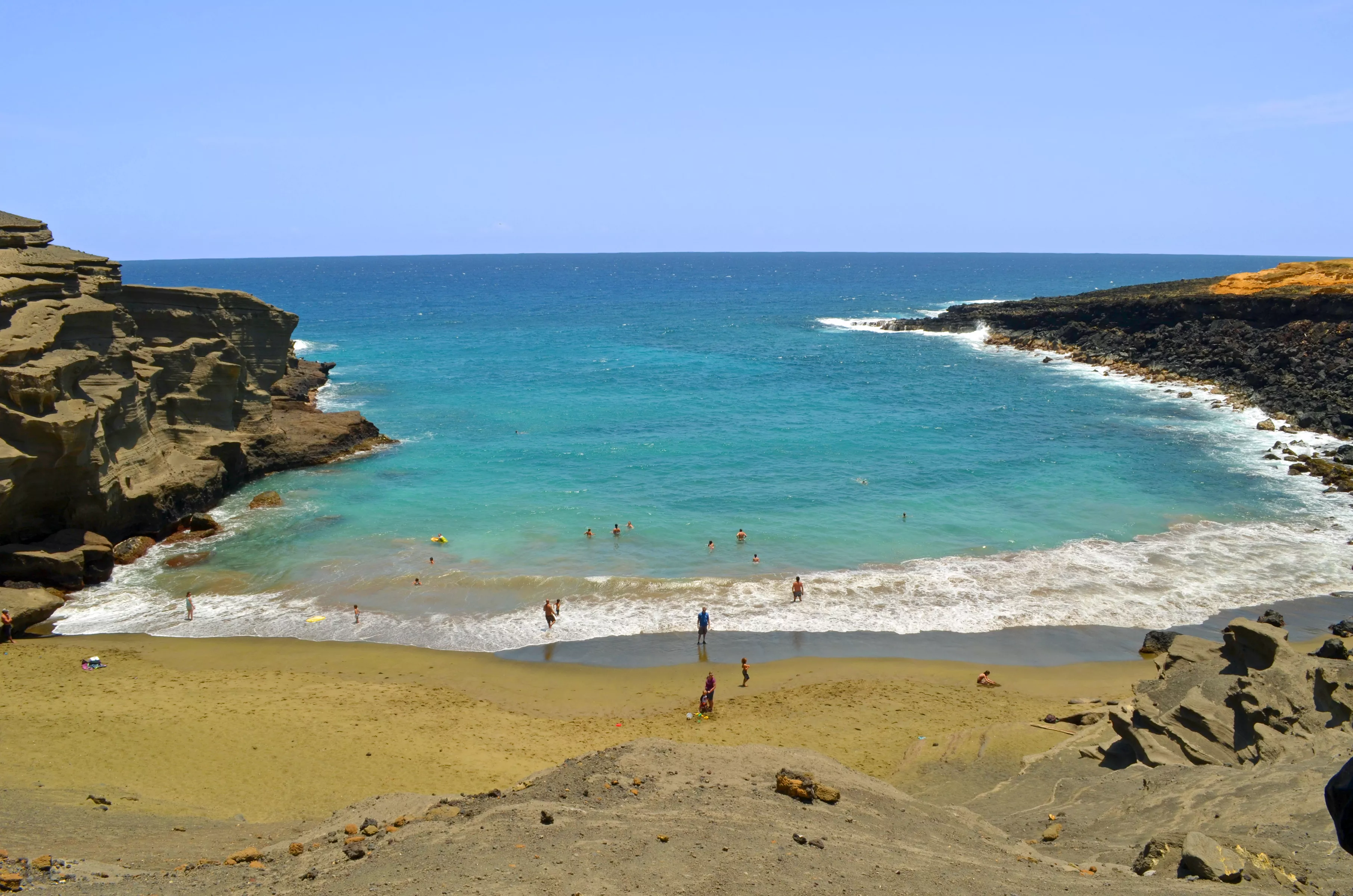 One of Only Four Green Sand Beaches in World 'Desecrated' by Tourists - Vimarsana News