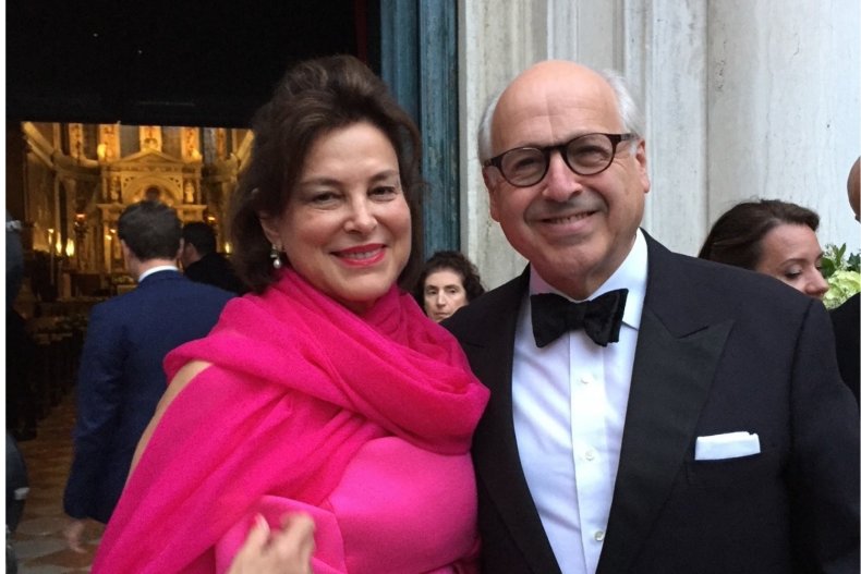 Johnny Stonborough With Wife