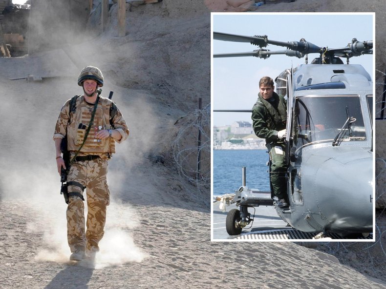 Prince Harry and Prince Andrew Military Service