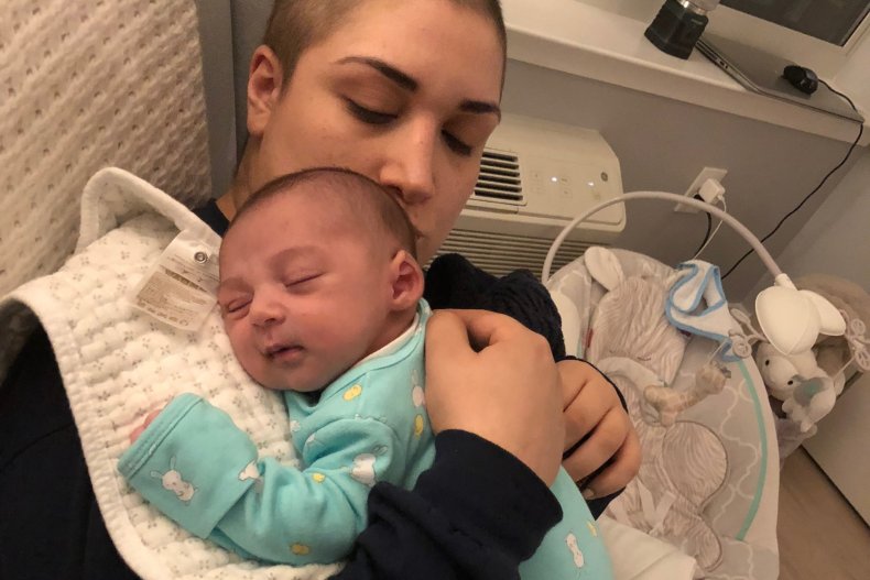 Amanda Kabbabe and Her Nephew