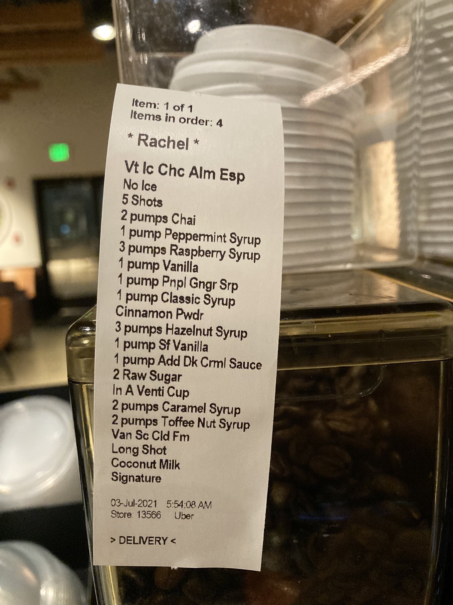 starbucks syrups in store