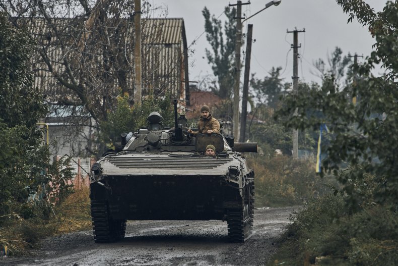 Ukrainian Troops Liberate Villages