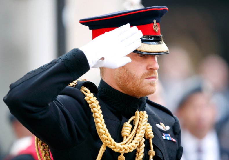 Prince Harry and Military Uniform