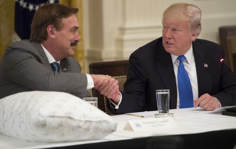 trump mike lindell phone 