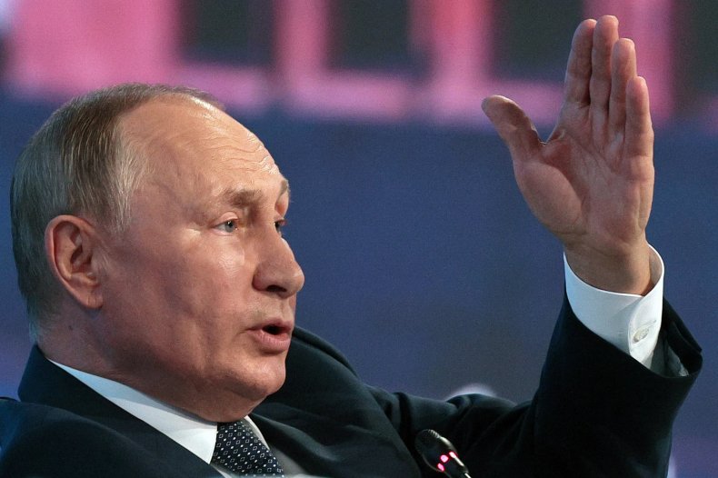 Russian President Vladimir Putin