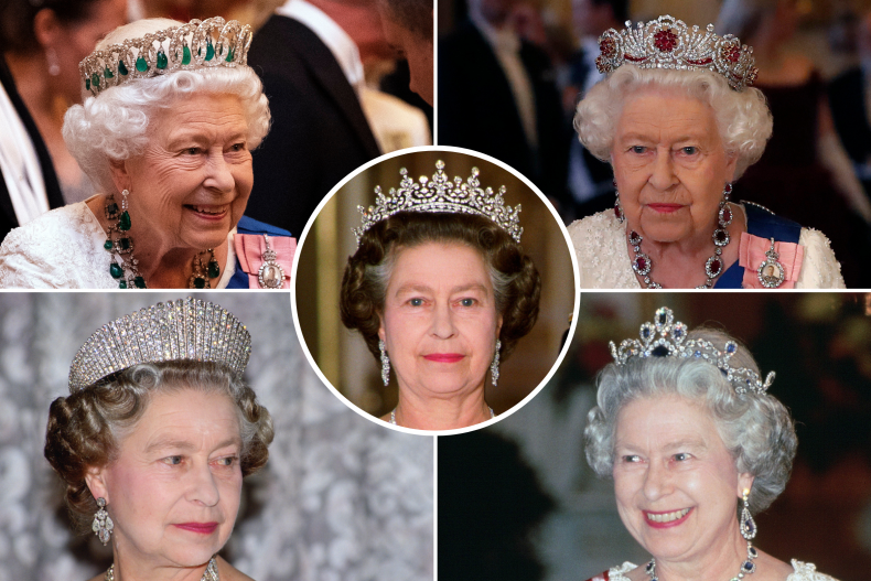 Queen Elizabeth II Tiaras