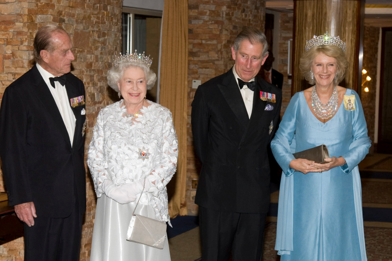 Queen Elizabeth II and Queen Camilla