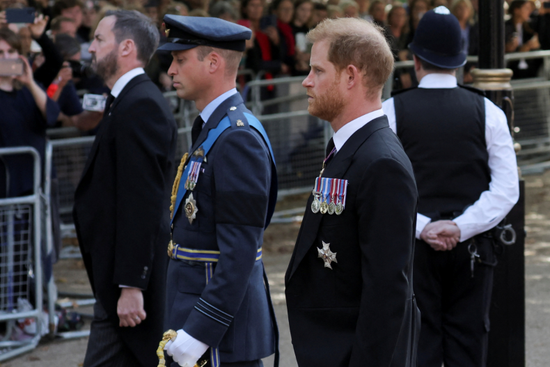 Prince of Wales and Duke of Sussex