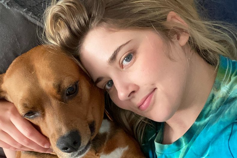 Xandria Schaeffer Earns Money Cuddling Strangers