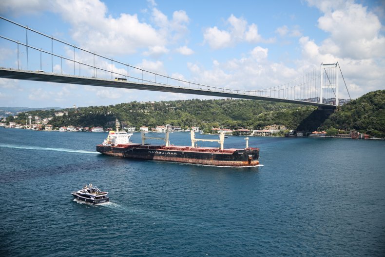 Black Sea Grain Initiative ship