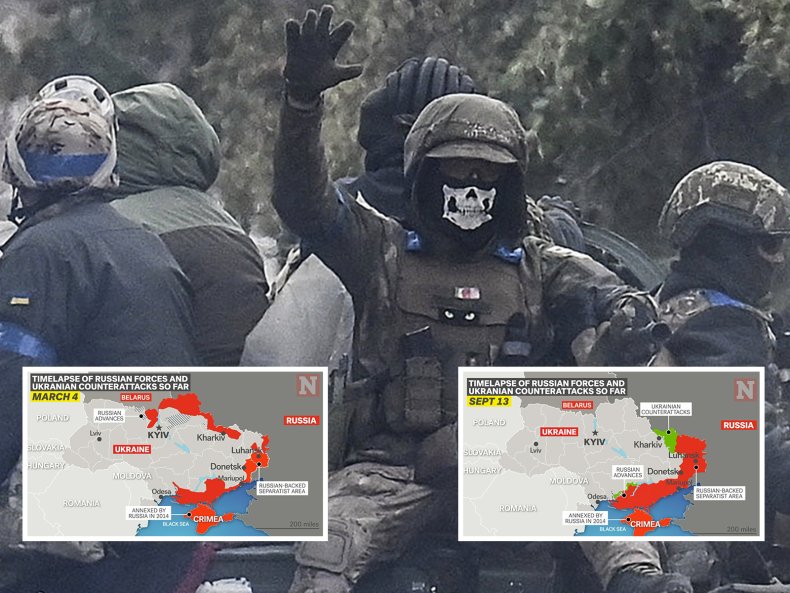 Timelapse Map Shows Russian Army Retreated  