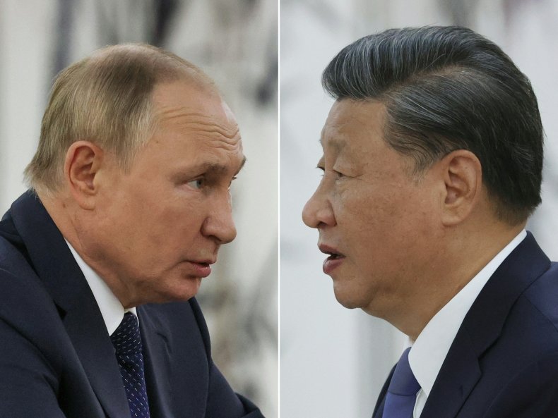 Xi Jinping, Vladimir Putin Meet In Uzbekistan