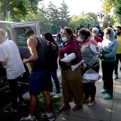 Migrants Moved from Outside Kamala Harris Home Migrants Moved from Outside Kamala Harris Home