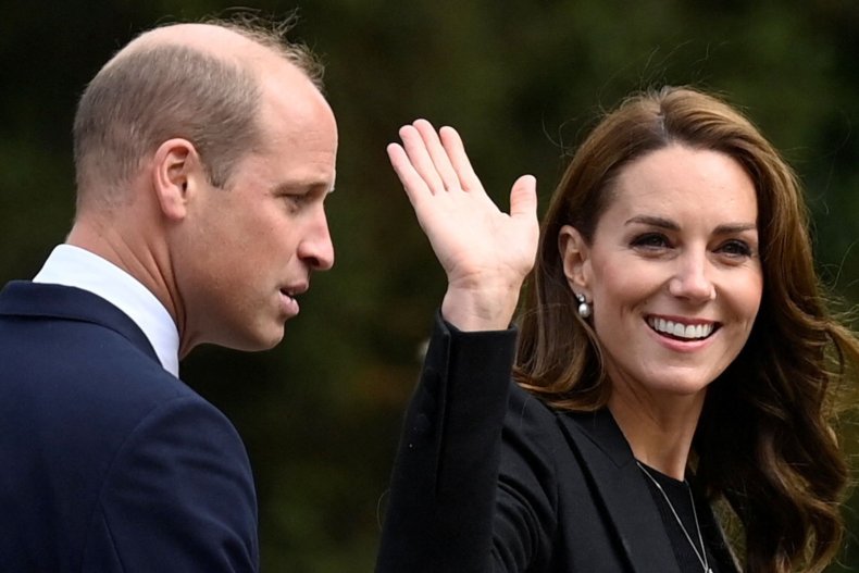 Prince William and Kate Meet Wellwishers
