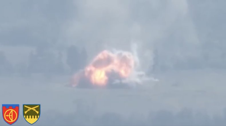 Ukrayna Rus obüslerini imha etti