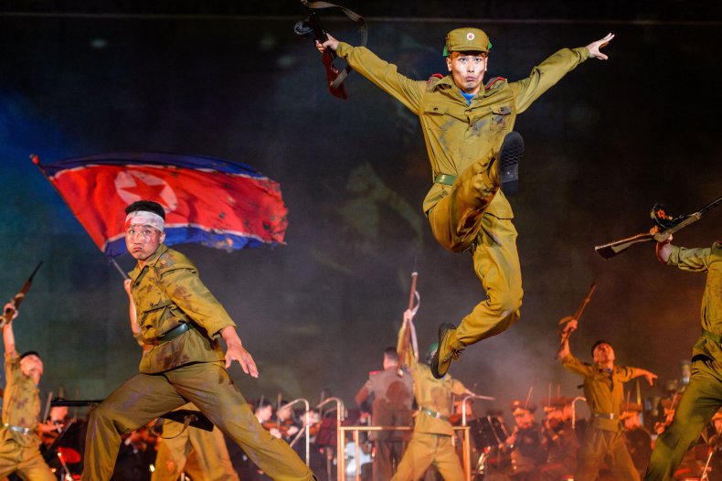 Performance in Pyongyang