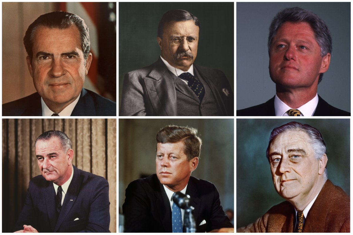Six former U.S. presidents