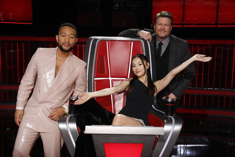 The Voice John Ariana Blake