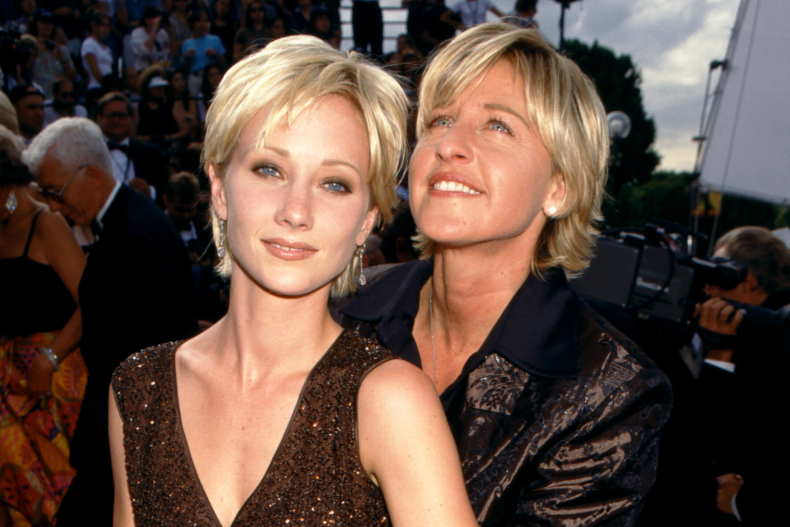 Anne Heche Ellen DeGeneres Emmy Awards 1997