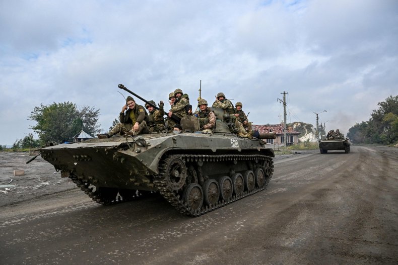 Ukraine Army Recaptures Izium