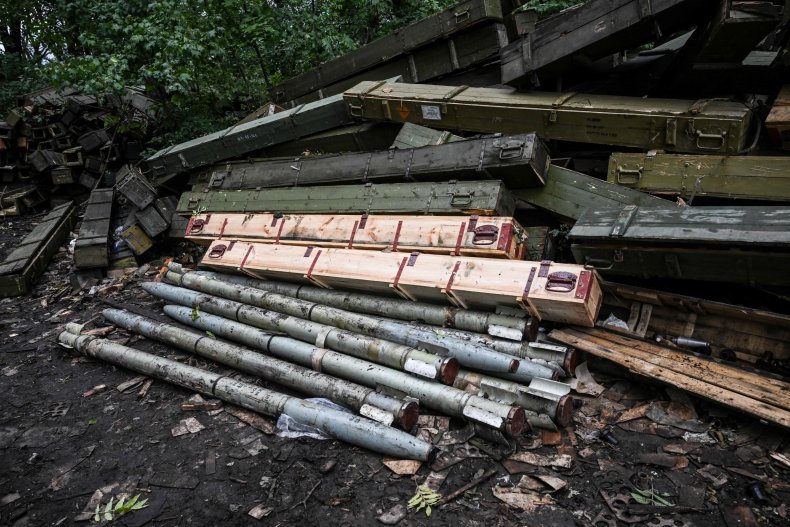 Abandoned Russian Ammo
