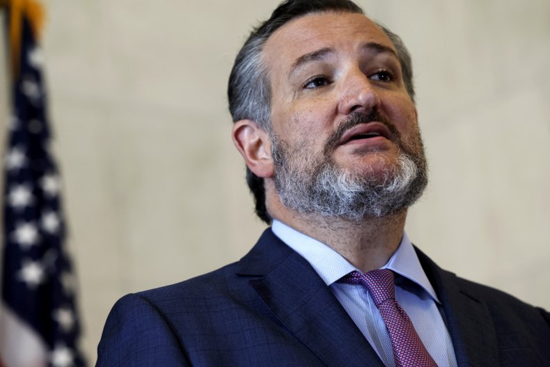 Ted Cruz Speaks at a Press Conference