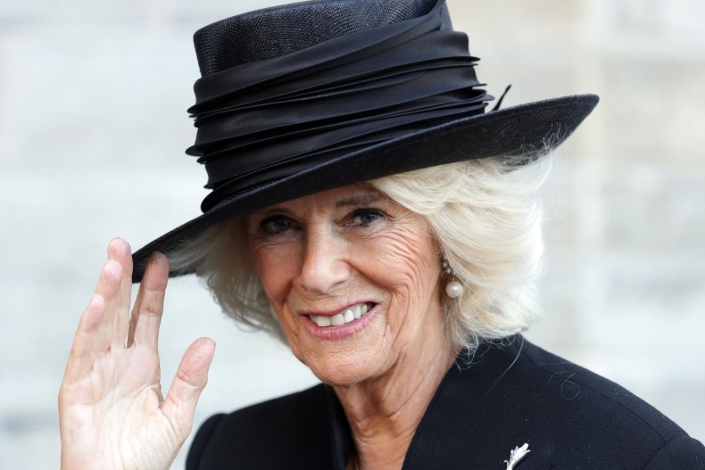 Queen Camilla at Cardiff Castle