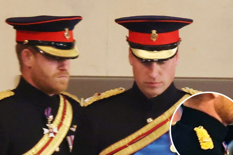 Prince Harry, William at Vigil