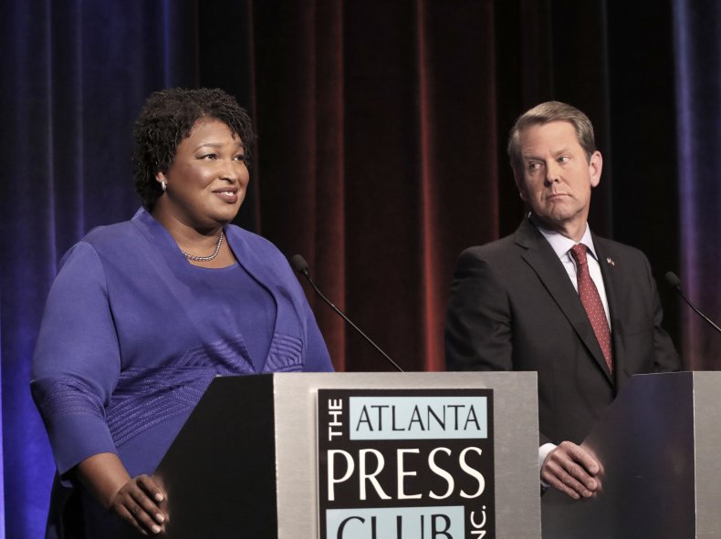 What polls say about Abrams vs. Kemp
