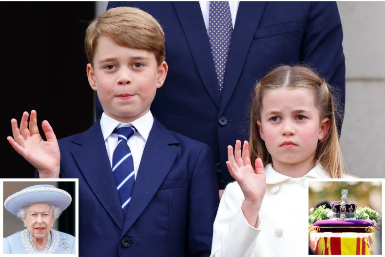 Prince George, Charlotte on the anniversary