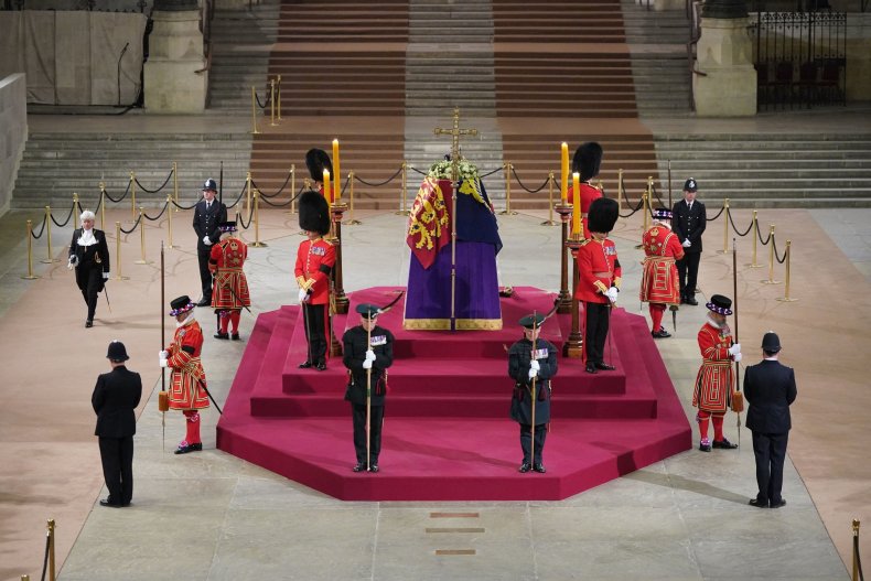 Queen Elizabeth II lying-in-state