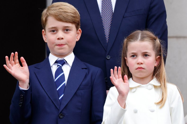 Prince George and Princess Charlotte