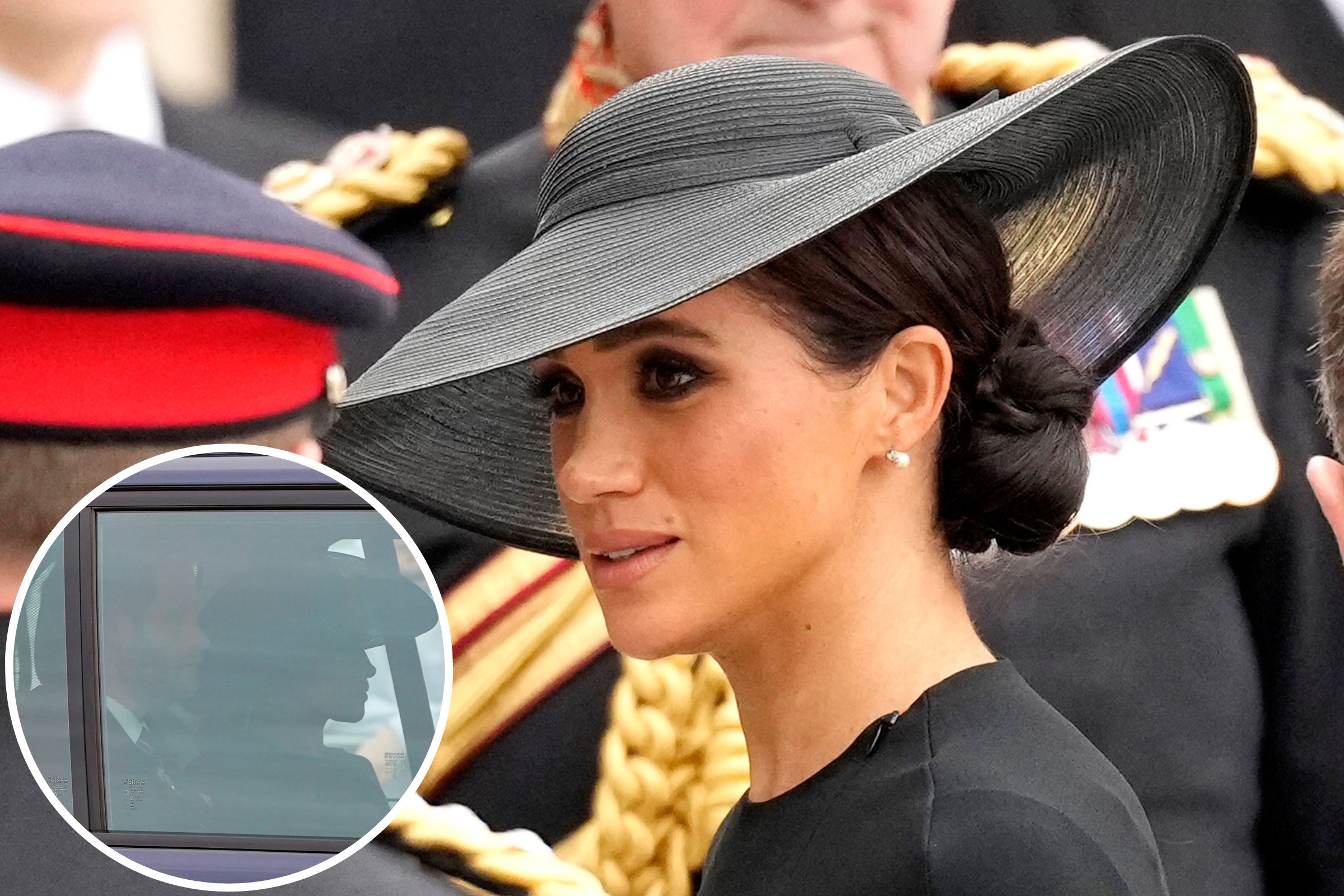 Meghan Markle at Queen's Funeral