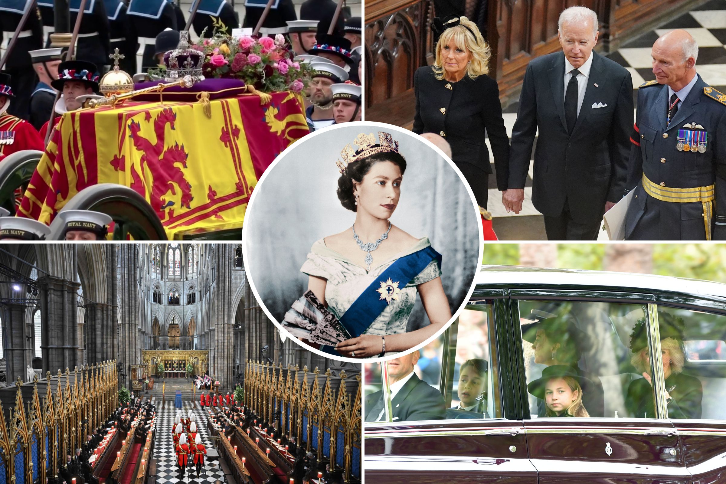 Queen Elizabeth II Funeral Live Updates: Kate Middleton Wears Queen's  Necklace