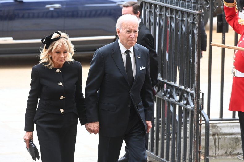 Biden Jill Joe pogrzeb