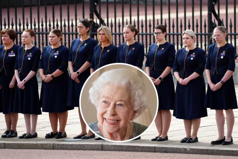 Queen Elizabeth II Staff