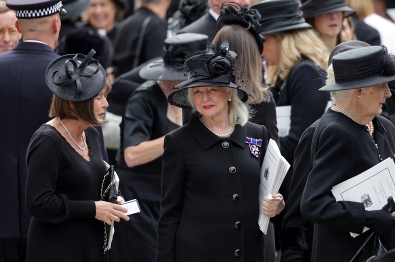 Angela Kelly Attends State Funeral