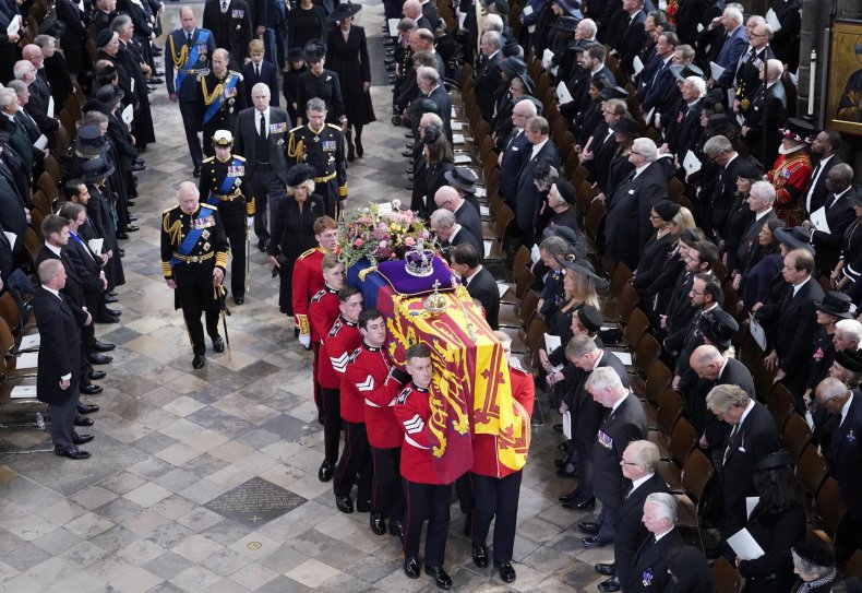Queen Elizabeth Casket
