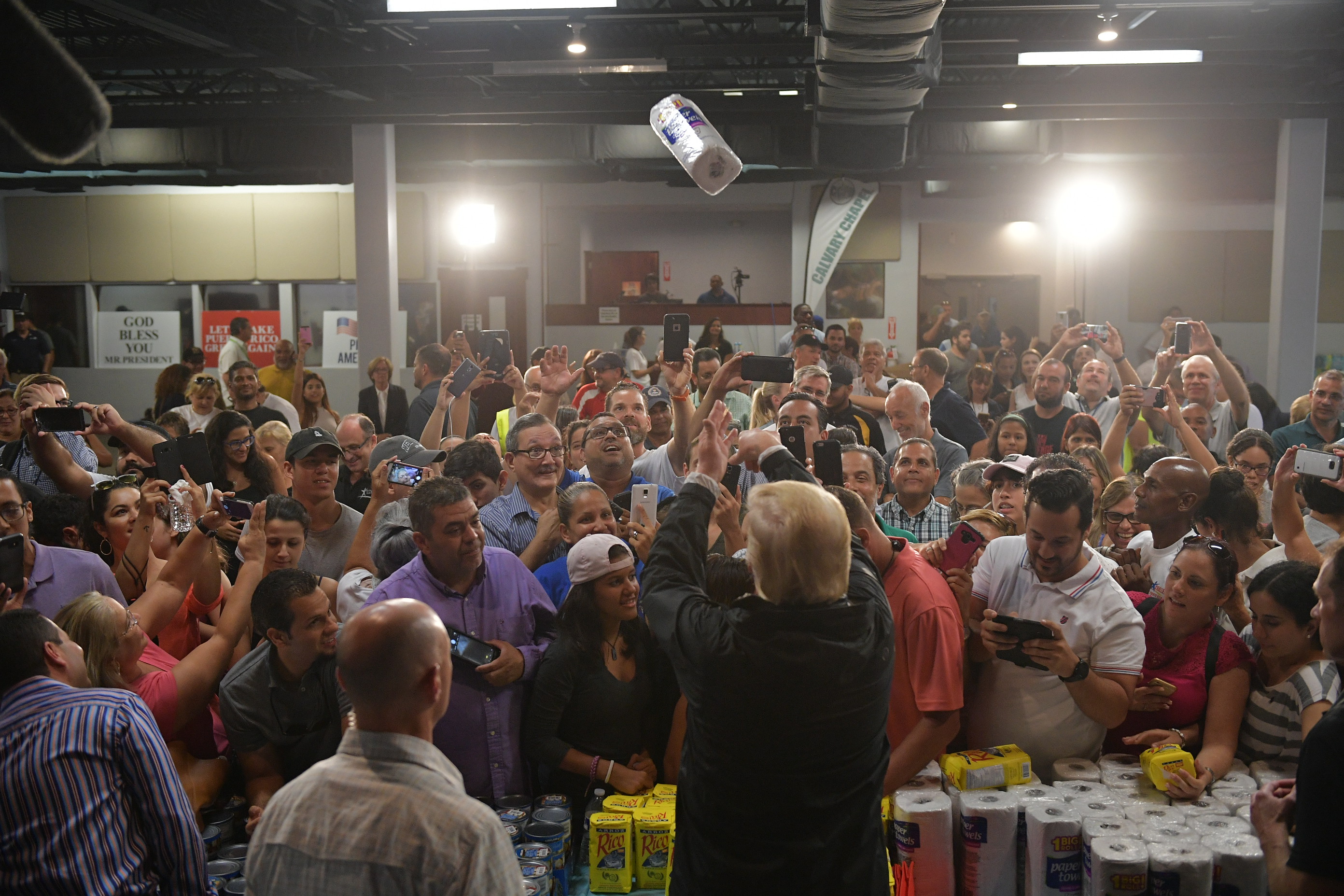 Biden's Response to Puerto Rico's Hurricane Was Very Different to Trump's