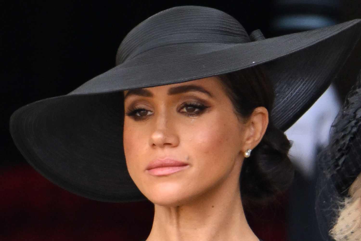 Meghan Sheds a Tear at Queen's State Funeral as Emotions Run High ...