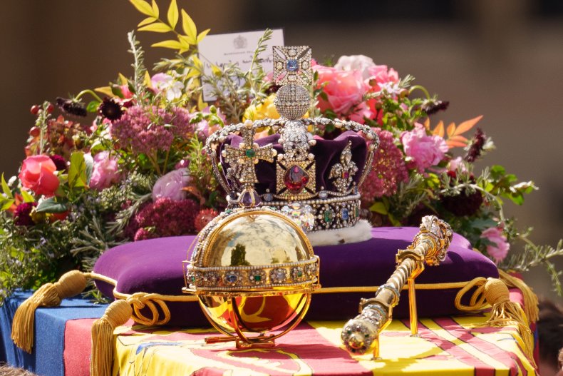Imperial Crown, Orb and Sceptre