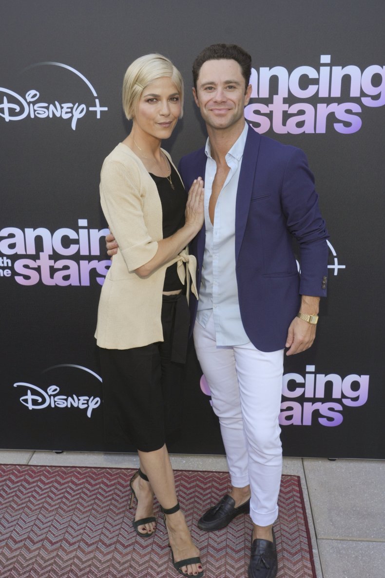 DWTS Selma Blair Sasha Farber