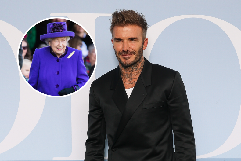 David Beckham Dior Menswear Queen Braemar Highland