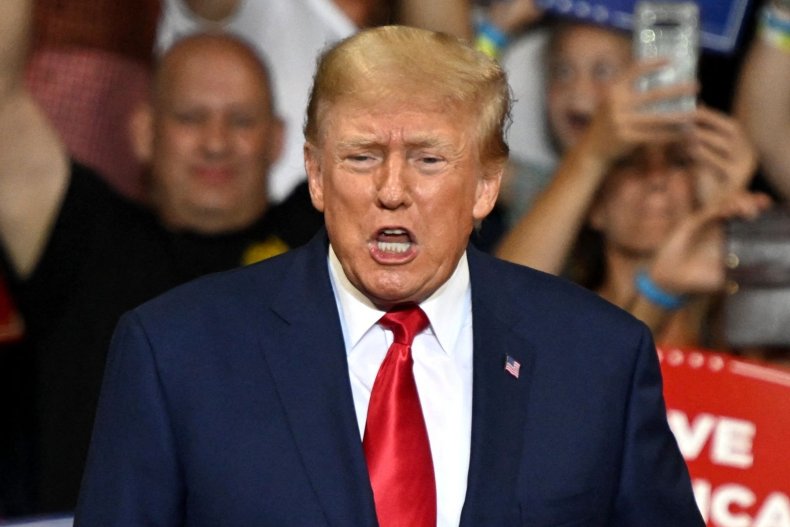 Donald Trump takes swipe at Joe Biden