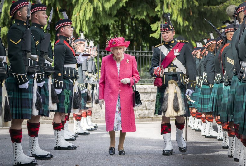Queen Elizabeth II at Balmoral Castle