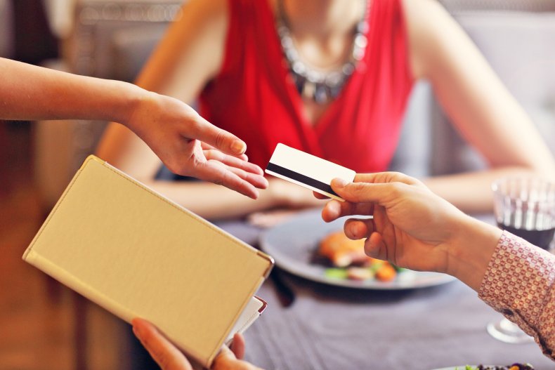 Woman using Toilet trips to Avoid Bill