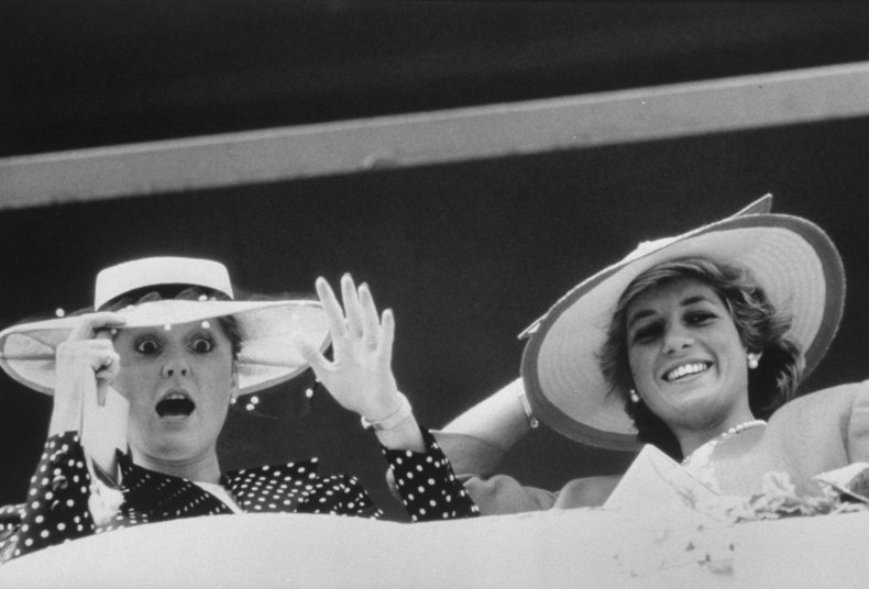 Sarah, Duchess of York and Princess Diana