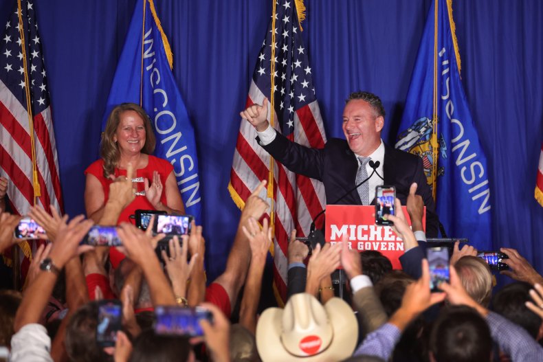 Michels Host Primary Election Night Rally